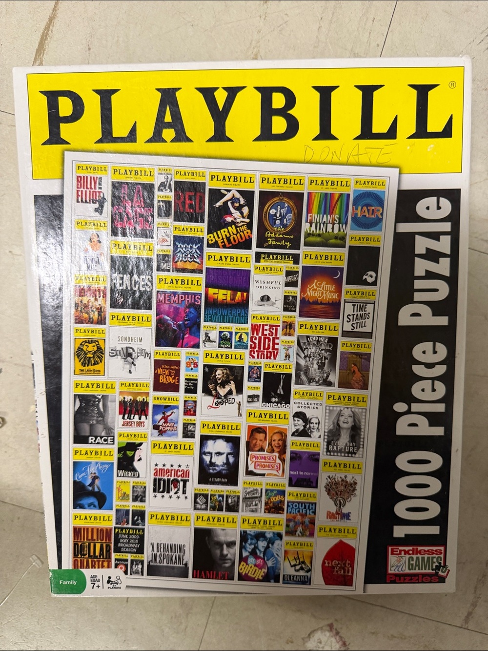 Play bill puzzle